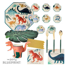 Load image into Gallery viewer, Watercolor Dino Party Box